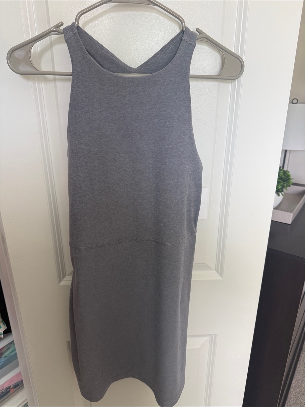 NWT Beyond Yoga Spacedye Refocus Dress XS Gray